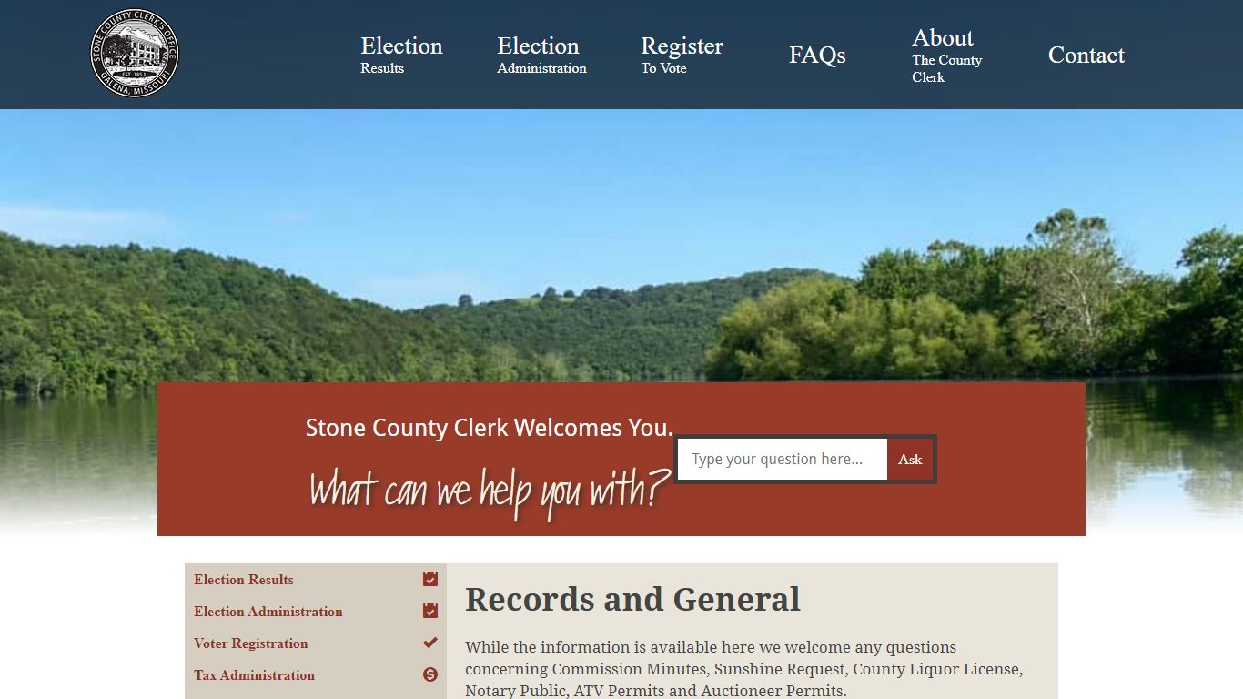 Stone County Clerk's Office